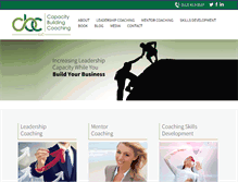 Tablet Screenshot of capacitybc.com